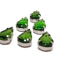 Gambar Torenda Cangkrang Payet Kristal Jahit Tetes 8x13mm Hijau-Emerald/pcs dari Torenda Kota Administrasi Jakarta Pusat 5 Tokopedia