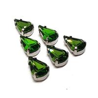 Gambar Torenda Cangkrang Payet Kristal Jahit Tetes 8x13mm Hijau-Emerald/pcs dari Torenda Kota Administrasi Jakarta Pusat 3 Tokopedia