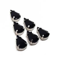 Gambar Torenda Cangkrang Payet Kristal Jahit Tetes 8x13mm Hitam (Jet) /pcs dari Torenda Kota Administrasi Jakarta Pusat 3 Tokopedia