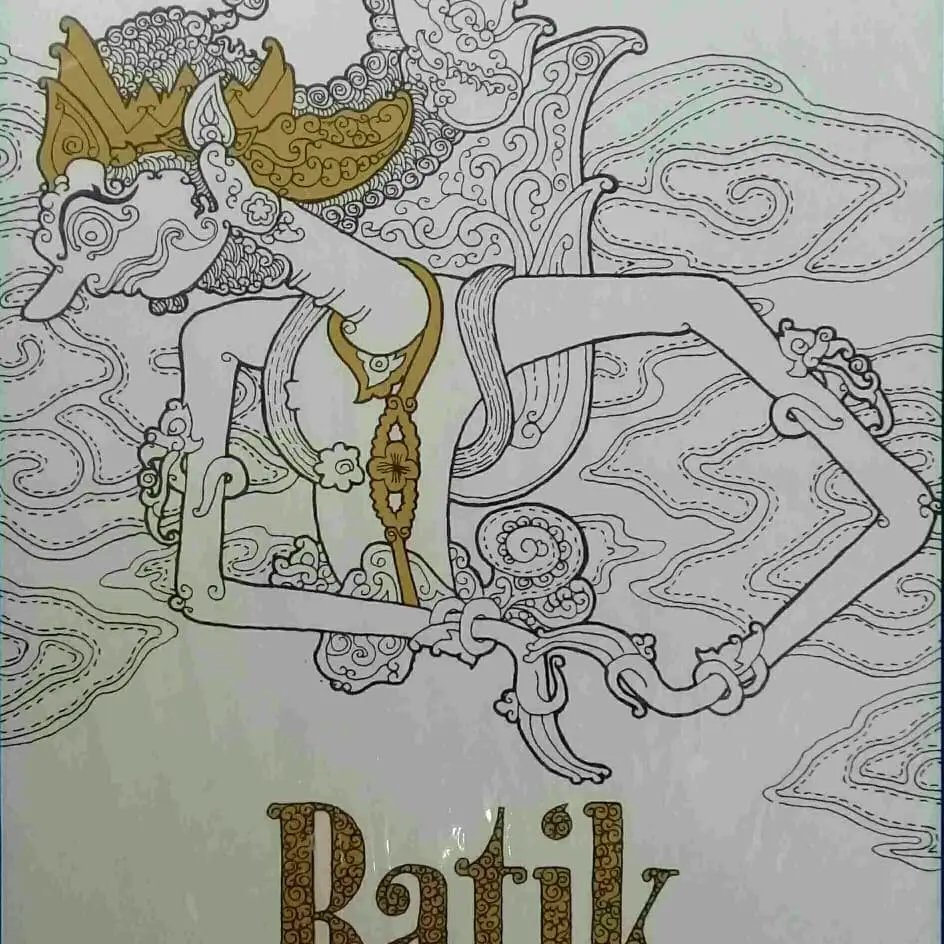 Art Therapy : Coloring Postcards - Batik