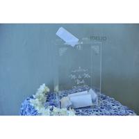 Gambar Kotak Amplop Pernikahan Akrilik/ Box Amplop dari IDELIOID Kab. Deli Serdang 1 Tokopedia