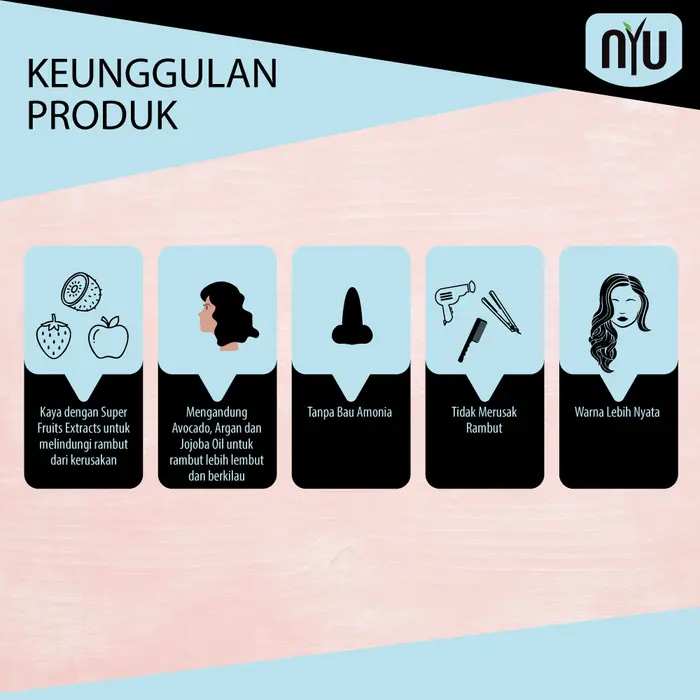 NYU Hair Color Creme Natural Brown 2