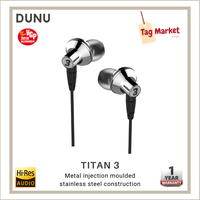 Gambar DUNU TITAN 3 HiFi Nano Titanium Diaphragm Dynamic In Ear Earphone dari Tag Market Shop Jakarta Barat 1 Tokopedia