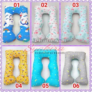 Bantal Hamil Maternitty Pillows ukuran 80x120 cm motife