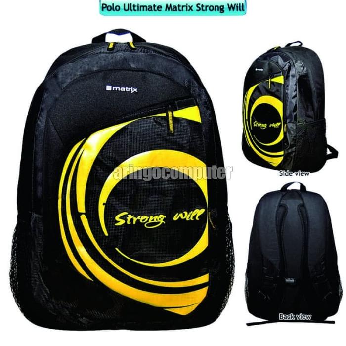 Gambar Tas Notebook Ultimate Backpack (Ransel) Matrix Strong Will dari Aringo Computer Samarinda Kota Samarinda Tokopedia