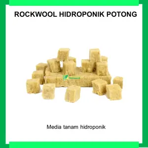 Rockwool Potong Hidroponik ( Media Tanam Hidroponik)