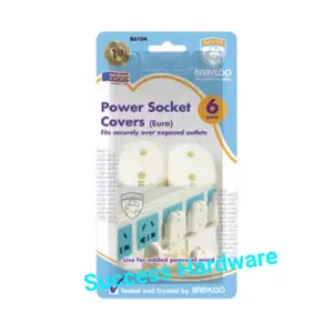 BABYLOO COVER PELINDUNG SOKET LISTRIK PP 6 PCS / POWER SOCKET COVER