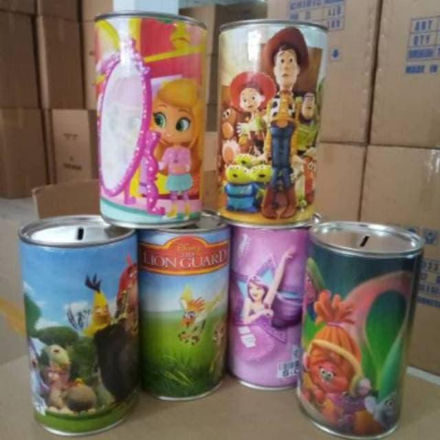 Gambar Celengan Murah / Celengan Kaleng / Souvenir / Goodie bag dari Houseware Center Jakarta Barat Tokopedia