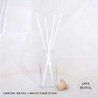 Gambar Botol Reed Diffuser CLEAR Transparan 100 mL - Silver dari Java Botol Kota Surabaya 2 Tokopedia