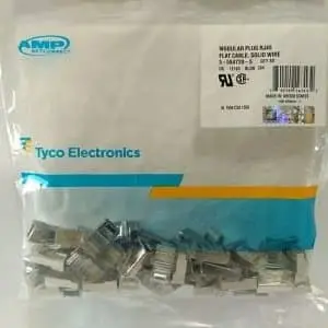 Konektor RJ45 AMP Besi isi 50pcs
