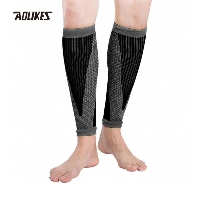 Gambar Aolikes 7965 Leg Calf Compression Sleeves - Betis Lari Sepeda - Black - M dari Aolikes Indonesia Kota Administrasi Jakarta Utara Tokopedia