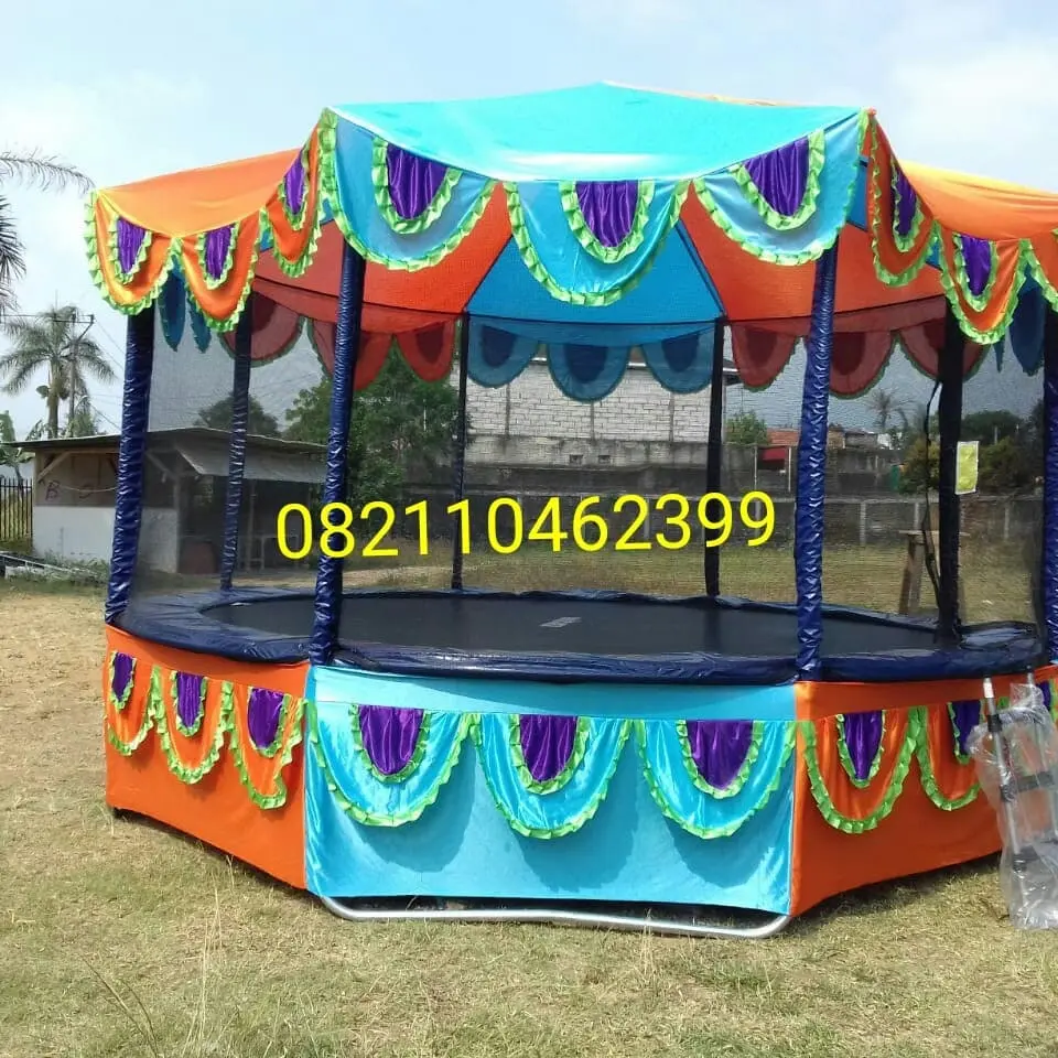 Trampolin impor merk Boulder 14 feet