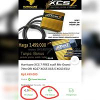 Gambar Hurricane XCS 7 Garansi 7th ORI XCS7 - Twin Turbo Super Fast Superfast dari HURRICANE XCS INDO Kota Administrasi Jakarta Utara 1 Tokopedia