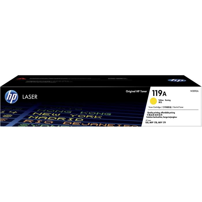 Gambar HP 119A W2092A Yellow - Toner HP Cartridge W2092A Genuine dari Duta Mandiri Infokom Kota Administrasi Jakarta Pusat Tokopedia