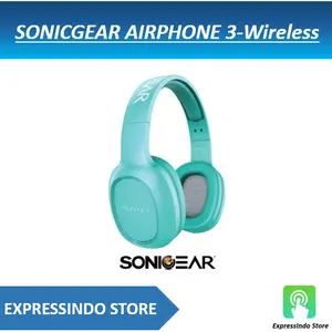 SONICGEAR AIRPHONE 3- Wireless Headset with Strong Bass & Clear Audio