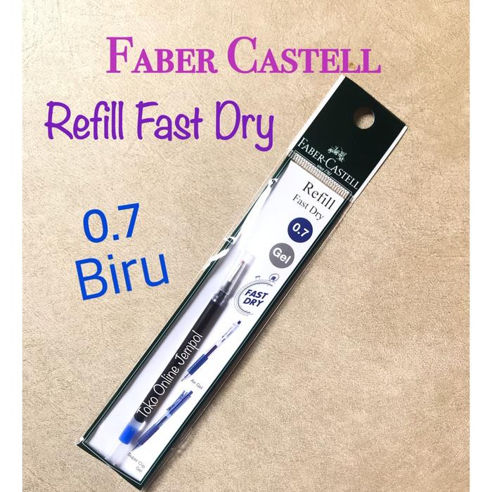 Gambar ATK0722FC refill Fast Dry BIRU 0.7 Faber Castell 640410 pen isi ulang dari Toko Online Jempol Kota Administrasi Jakarta Pusat Tokopedia