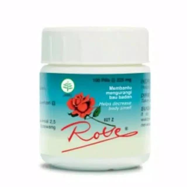 Rose 100 pill - mengurangi bau badan