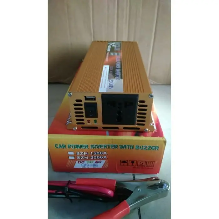 Solar Power Inverter 2000W 12vDC to 220vAC 2