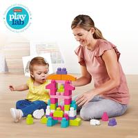 Gambar Mega Bloks First Builder Big Building Bag Pink (80 Pieces) dari fisherpriceflagship Kota Tangerang 5 Tokopedia