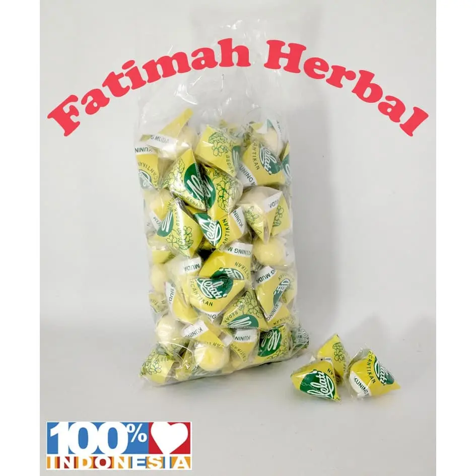 Bedak Dingin Melati kuning muda - Asli Solo - 1 Sachet