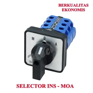 SELECTOR SWITCH INS MOA 3 POSISI / ROTARY SWITCH MOA INS
