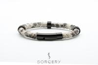 Gambar Reference SORCERY BRACELET Pythonskin Gelang Pria Wanita-BSK-B-PT1L - Silver, Cantumkan Warna dari Sorcery Kab. Tangerang 1 Tokopedia