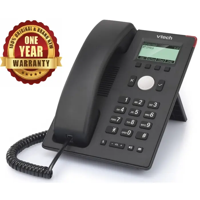 Vtech VSP805 - SIP Phone POE murah setara Yealink Fanvil + Adaptor