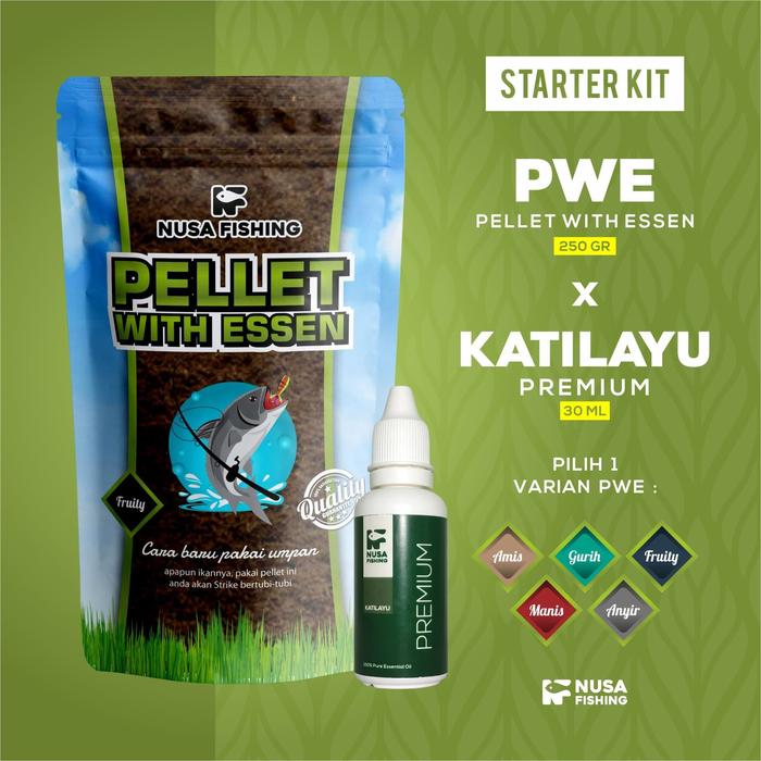 Gambar Umpan Mancing IkanLele Pellet Amis 250GR & Essen Premium Katilayu 30ml dari Nusa Fishing_NEW Kab. Cirebon Tokopedia