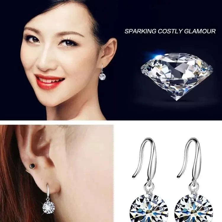 Anting Wanita Korean Style Berlian Kristal HOT Termurah Terlaris 3