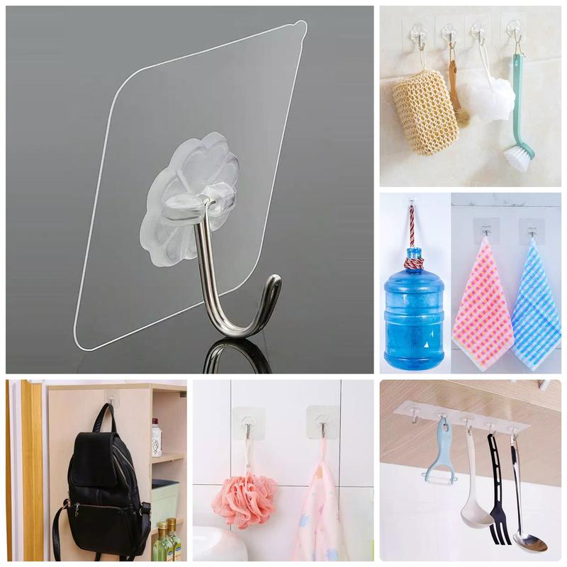 Travel Hook Hanging Sticker Gantung Serbaguna Dinding Gantungan - Shop ...