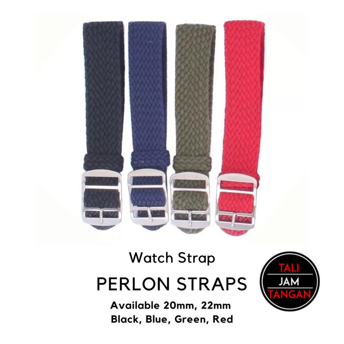 Gambar 20mm 22mm Perlon Straps Tali Jam Tangan Nylon Perlon dari Tali Jam Tangan com Kota Tangerang Selatan Tokopedia