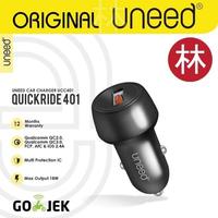 Gambar UNEED UCC401 Car Charger QuickRide 401 with Qualcomm Quick Charge 3.0 dari Liem Group Kota Administrasi Jakarta Barat 1 Tokopedia