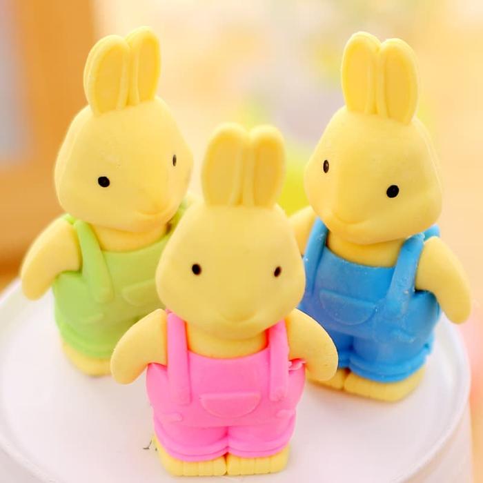 Gambar Penghapus Berbentuk Kelinci Kartun dari Dunia Jasmine Kota Surabaya Tokopedia