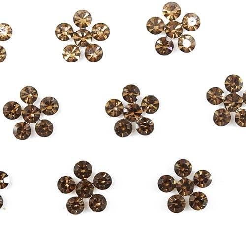 Gambar Torenda Payet Cupset Kristal Ceko Cokelat (Topaz) 13mm / Pcs - SI806 dari Torenda Kota Administrasi Jakarta Pusat Tokopedia