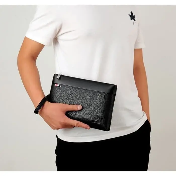 W12 Business Clutch Model Roma Tas tangan Handbag Dompet Pria
