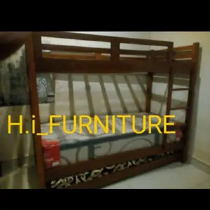Tempat tidur tingkat 4x4 jati