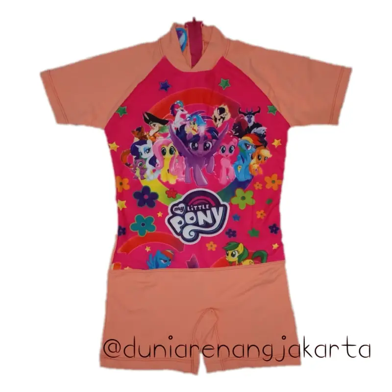 Baju Renang Anak SD cewek Perempuan Diving Pendek 0