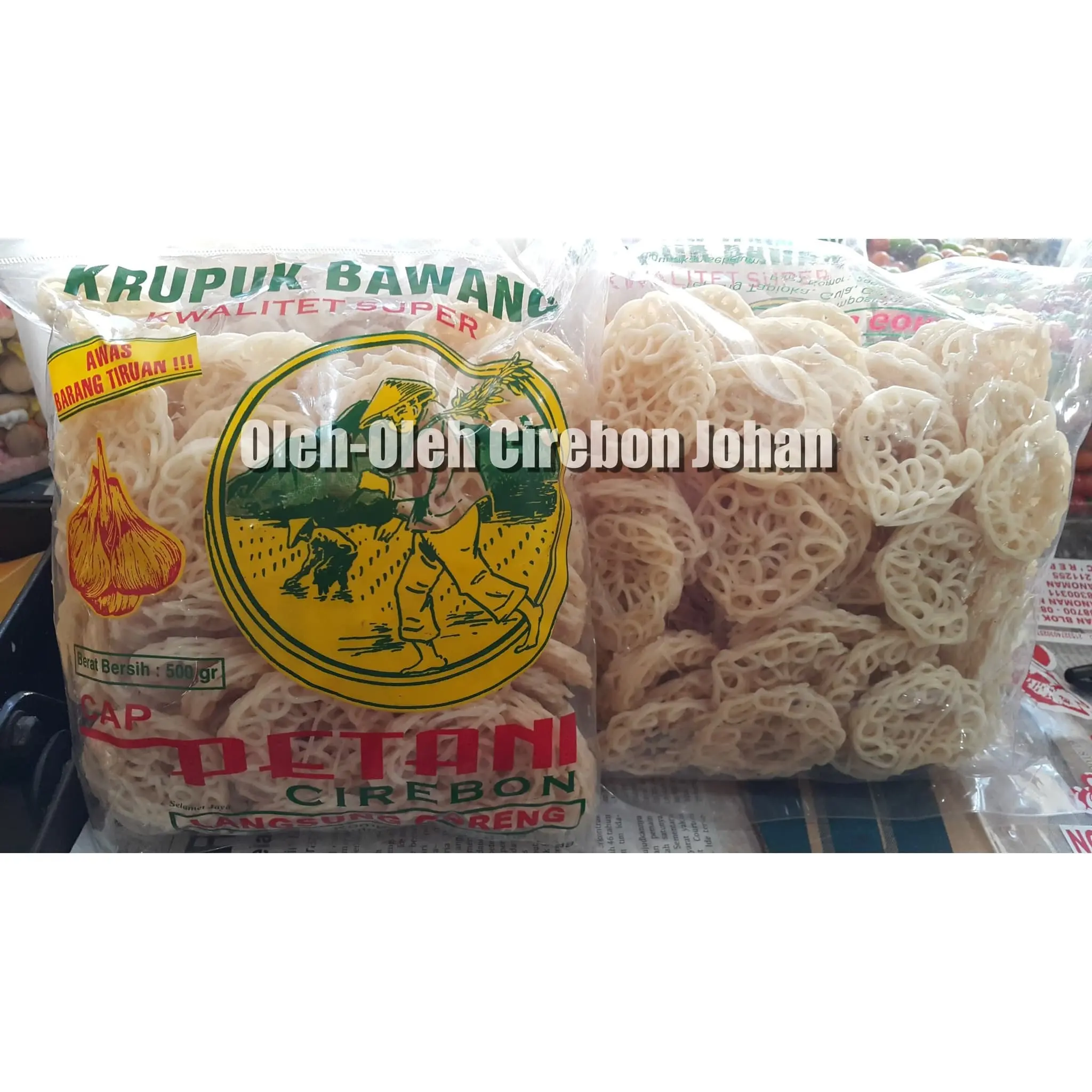 Krupuk Bawang Petani Sedang