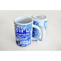 Gambar Gelas Minum Kopi Teh / Mug Jumbo Cangkir Keramik Tutup Motif Keren - Original Merchandise Biru dari Air Minum Biru Kota Surabaya 3 Tokopedia