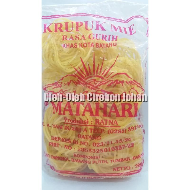 Krupuk Mie Kuning Matahari 0