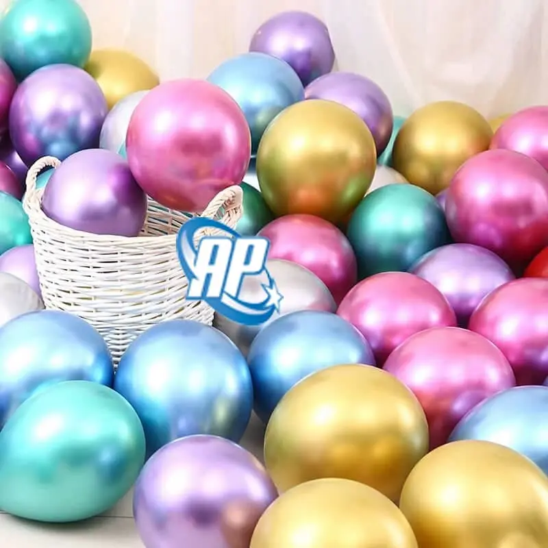 Balon Latex chrome / Ballon Wedding Decoration chrome Birthday Party