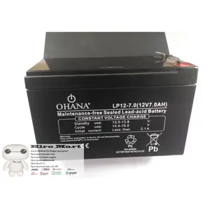 AKI Kering 12Volt OHANA LP12-7.0(12V7.0AH) Recharger