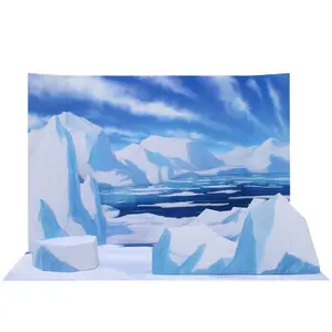 Diorama Arctic and Antarctic (Glacier) Papercraft