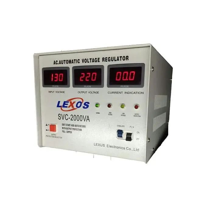 Stabilizer Listrik Digital LEXOS SVC 2000VA
