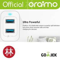 Gambar Oraimo OCW-E61D Firefly Charger Kit Dual USB dari Liem Group Kota Administrasi Jakarta Barat 2 Tokopedia