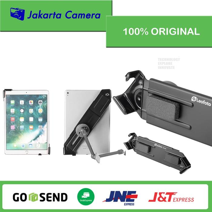 Gambar Leofoto Ipad Clamp IPC-500 Compatible with Arca Tripod Head dari JakartaCamera Kota Administrasi Jakarta Barat Tokopedia