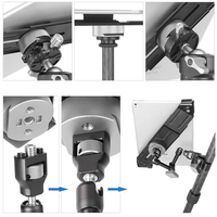 Gambar Leofoto Ipad Clamp IPC-500 Compatible with Arca Tripod Head dari JakartaCamera Kota Administrasi Jakarta Barat 5 Tokopedia