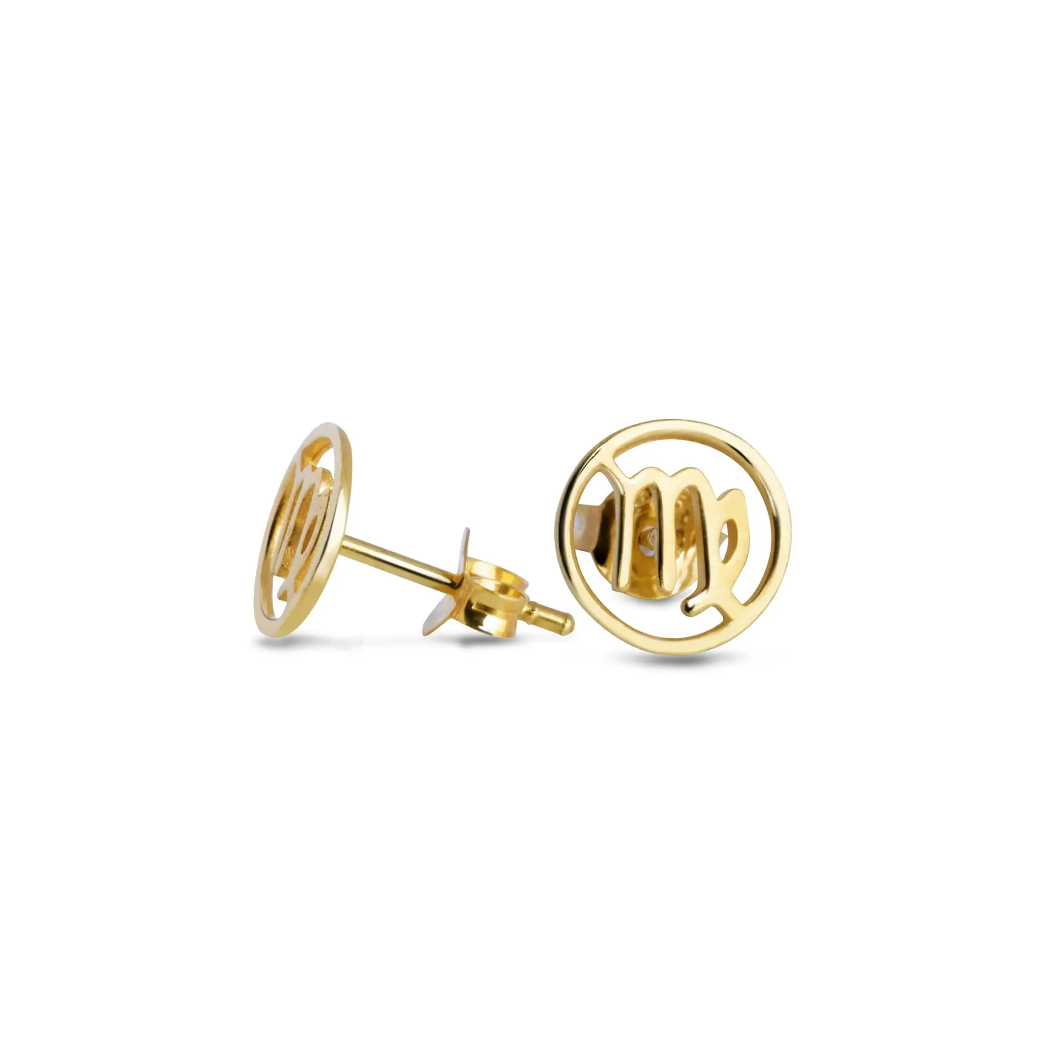 Anting Perak Zodiak Virgo by Sunaka Jewelry - Perak