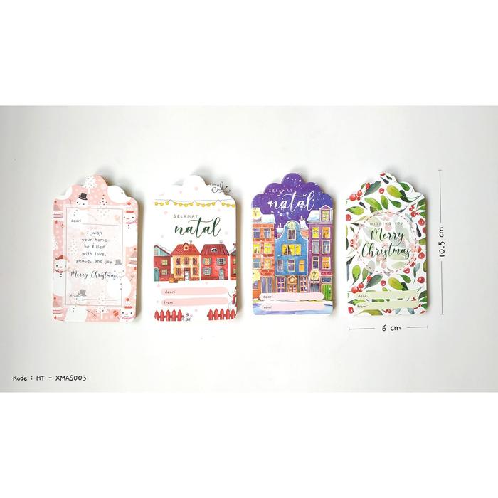 Gambar (HTXMAS03) tag ucapan iamcili untuk natal / merry christmas dari i am CiLi Kota Tangerang Tokopedia