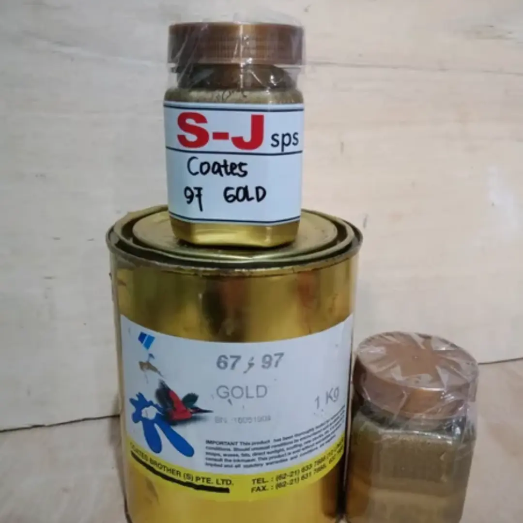Tinta gelas Gold 100 gram